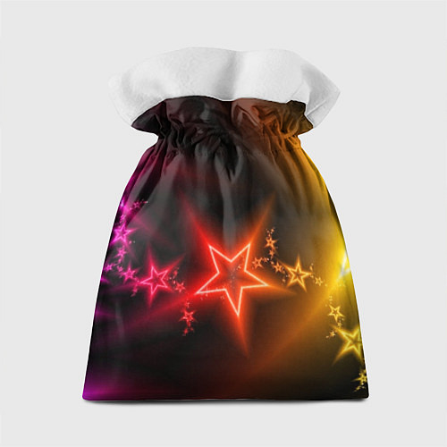Подарочный мешок Звёзды с неоновым свечением / 3D-принт – фото 2