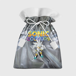 Мешок для подарков Silver Hedgehog - Sonic - Video Game, цвет: 3D-принт