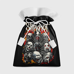 Мешок для подарков Slipknot - artists, цвет: 3D-принт