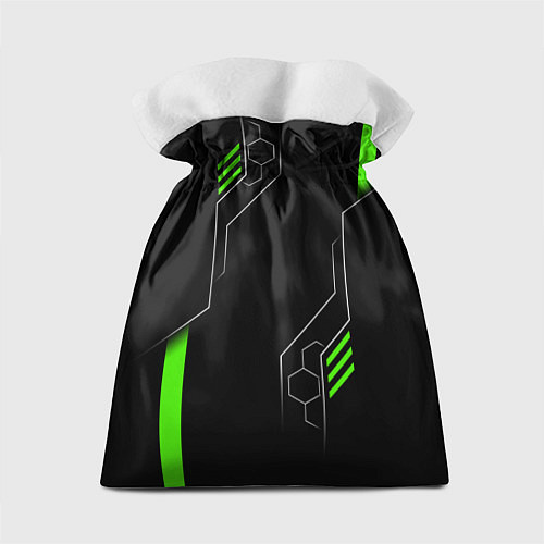 Подарочный мешок Samurai - Зеленые технологии / 3D-принт – фото 2