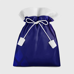 Мешок для подарков Темно синий фон, цвет: 3D-принт