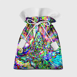 Мешок для подарков Acid pixels, цвет: 3D-принт