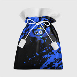Мешок для подарков Радужные друзья: Синий, цвет: 3D-принт