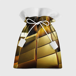 Мешок для подарков Золото, цвет: 3D-принт