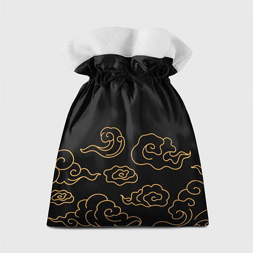 Подарочный мешок Beastars anime clouds / 3D-принт – фото 2