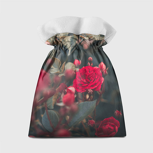 Подарочный мешок Красная дикая роза / 3D-принт – фото 2