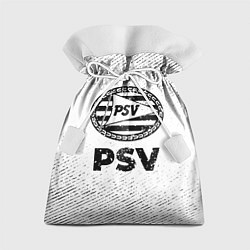 Мешок для подарков PSV с потертостями на светлом фоне, цвет: 3D-принт