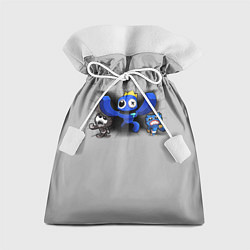 Мешок для подарков Синий и Хагги Вагги, цвет: 3D-принт