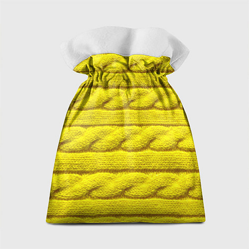 Подарочный мешок Жёлтый свитер - Осень-Зима 2028 / 3D-принт – фото 2