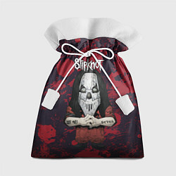 Мешок для подарков Slipknot dark red, цвет: 3D-принт