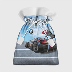 Мешок для подарков BMW racing team - Motorsport - M Performance, цвет: 3D-принт