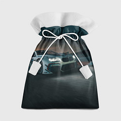 Мешок для подарков Бэха на ночной гоночной трассе - M Performance, цвет: 3D-принт