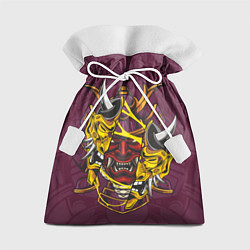 Мешок для подарков Двуликий самурай, цвет: 3D-принт
