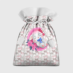 Подарочный мешок Зайка спит на месяце