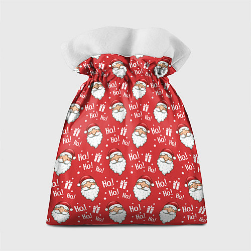 Подарочный мешок Дед Мороз - Санта Клаус / 3D-принт – фото 2