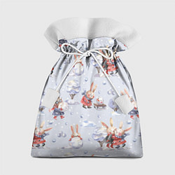 Мешок для подарков Поиграем в снежки, цвет: 3D-принт