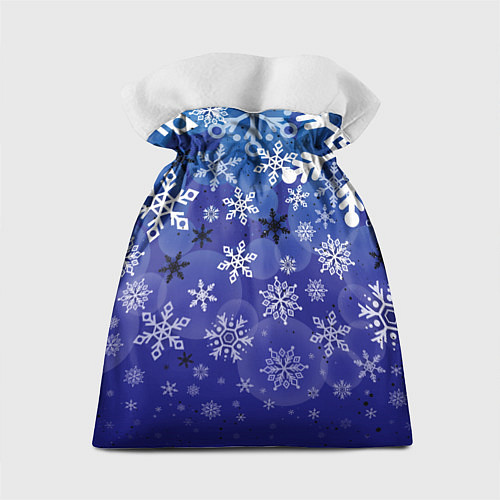Подарочный мешок Сказочный снегопад / 3D-принт – фото 2