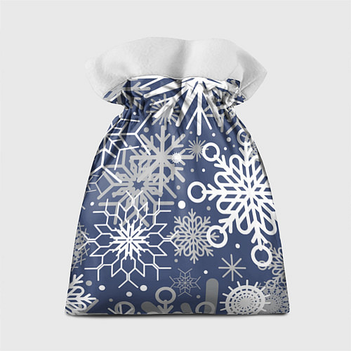 Подарочный мешок Волшебный снегопад / 3D-принт – фото 2