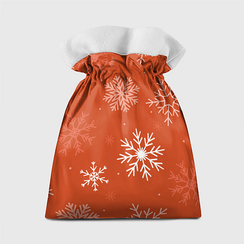 Подарочный мешок Orange snow / 3D-принт – фото 2