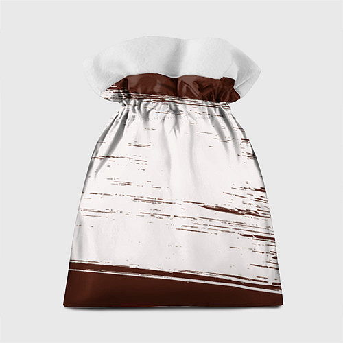 Подарочный мешок НГ Кролик рисованный на светлом / 3D-принт – фото 2