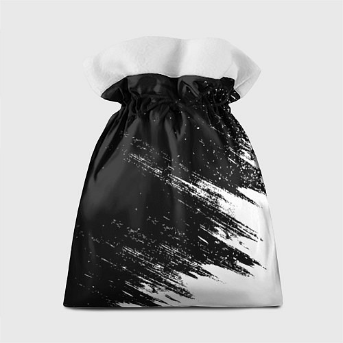Подарочный мешок Девушка каратист - определение на темном фоне / 3D-принт – фото 2