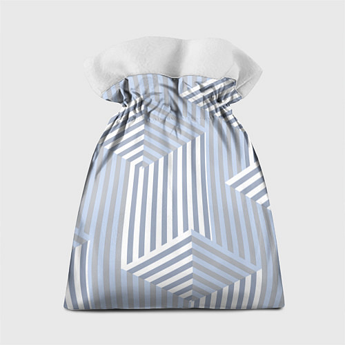 Подарочный мешок Строгий геометрический узор / 3D-принт – фото 2
