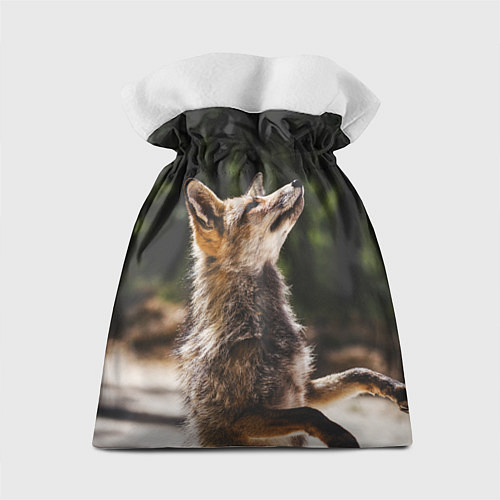 Подарочный мешок Лис на задних лапках / 3D-принт – фото 2