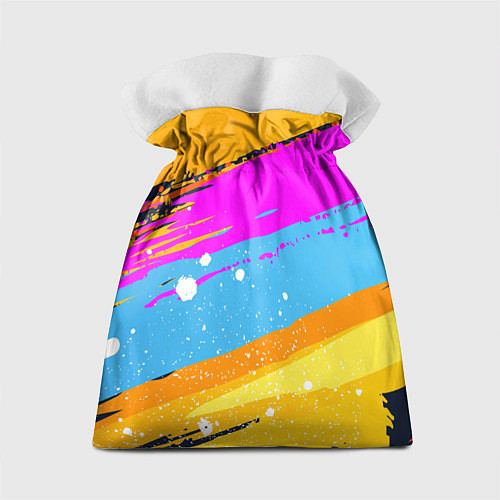 Подарочный мешок Енот с пистолетом прикуривает сигарету / 3D-принт – фото 2