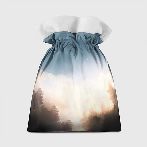 Подарочный мешок The Witcher girl art / 3D-принт – фото 2