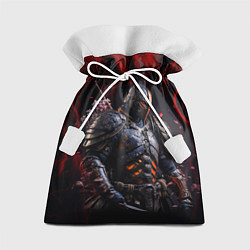 Мешок для подарков Воин с сакурой, цвет: 3D-принт