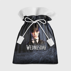 Мешок для подарков Уэнсдэй фото, цвет: 3D-принт