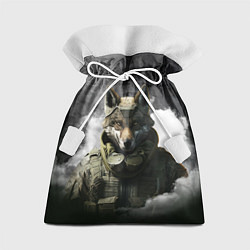 Мешок для подарков Волк в форме, цвет: 3D-принт
