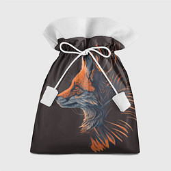 Мешок для подарков Крылатый лис, цвет: 3D-принт
