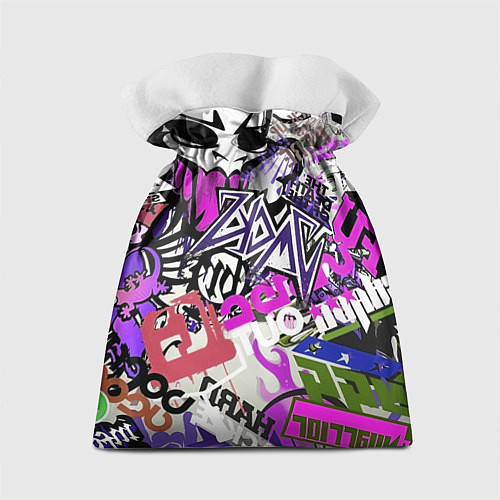 Подарочный мешок Рок тематика / 3D-принт – фото 2