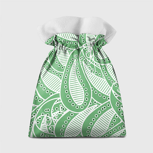 Подарочный мешок Абстракция восточный огурец / 3D-принт – фото 2