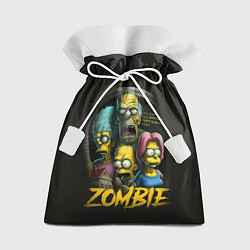 Мешок для подарков Simpsons zombie, цвет: 3D-принт