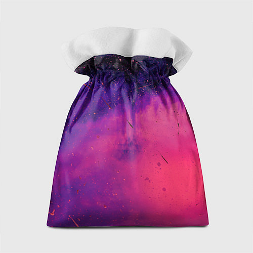 Подарочный мешок Фиолетовый космос / 3D-принт – фото 2