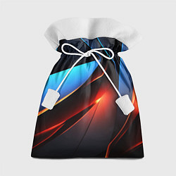Мешок для подарков Красно-синие элементы, цвет: 3D-принт