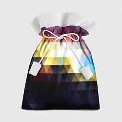 Мешок для подарков Mosaic abstraction, цвет: 3D-принт