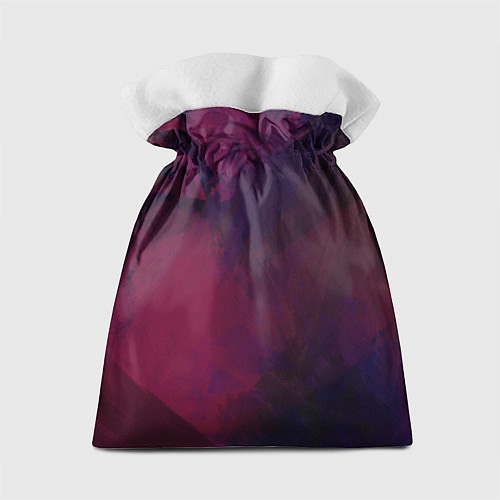 Подарочный мешок Фиолетовый мазок / 3D-принт – фото 2