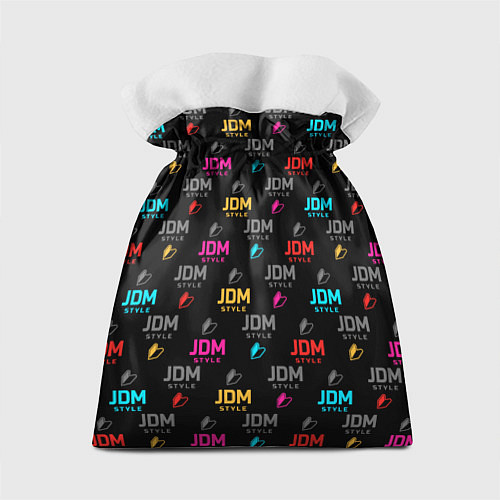 Подарочный мешок JDM neon style / 3D-принт – фото 2