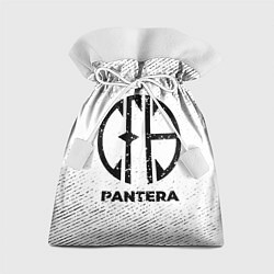 Мешок для подарков Pantera с потертостями на светлом фоне, цвет: 3D-принт