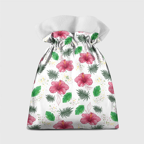 Подарочный мешок Цветочный паттерн / 3D-принт – фото 2