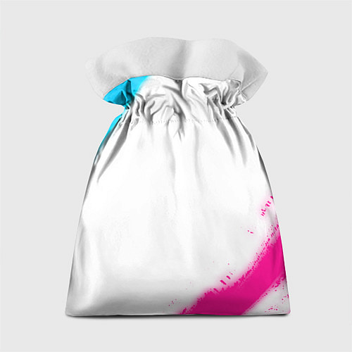 Подарочный мешок Twenty One Pilots neon gradient style / 3D-принт – фото 2