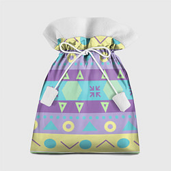 Мешок для подарков Орнамент геометрический, цвет: 3D-принт