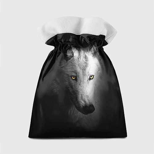 Подарочный мешок Волк в полной тьме / 3D-принт – фото 2
