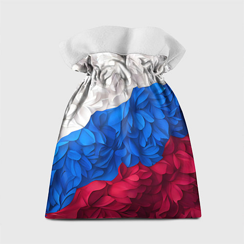 Подарочный мешок Флаг России из цветов / 3D-принт – фото 2