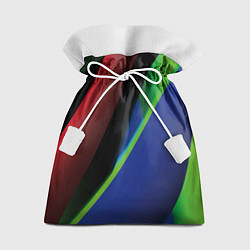 Мешок для подарков Цветные полосы, цвет: 3D-принт