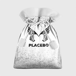 Мешок для подарков Placebo с потертостями на светлом фоне, цвет: 3D-принт