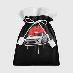 Мешок для подарков Nissan Silvia S14 - Japan style, цвет: 3D-принт